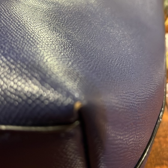 Kate Landry  blue foe Leather like new, like new - Picture 10 of 11